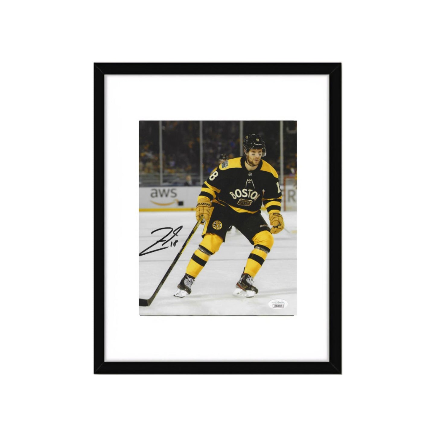 Pavel Zacha Boston Bruins Autographed 8x10 Photo Art Print No Frame