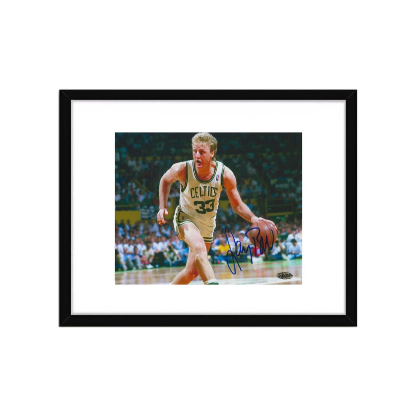 LARRY BIRD SIGNED BOSTON CELTICS 8X10 PHOTO ART PRINT No Frame A