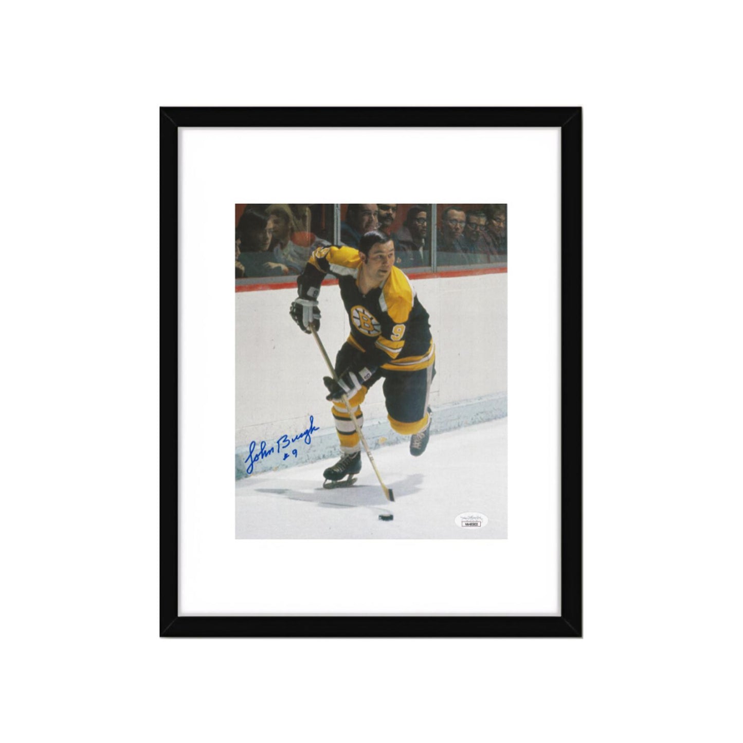 Johnny Bucyk Boston Bruins Autographed 8x10 Photo Art Print No Frame