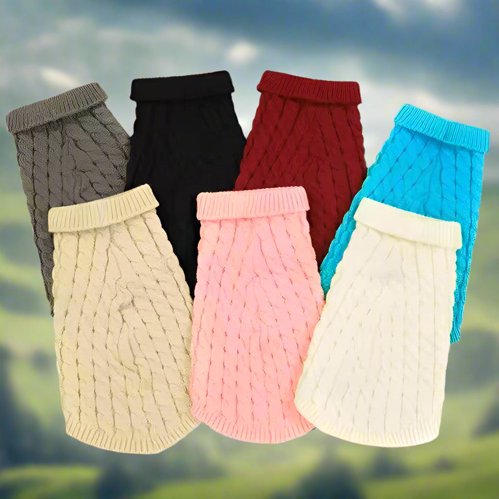 Stylish Luxury Sweaters for Small and Medium Dogs - Simply Petastic