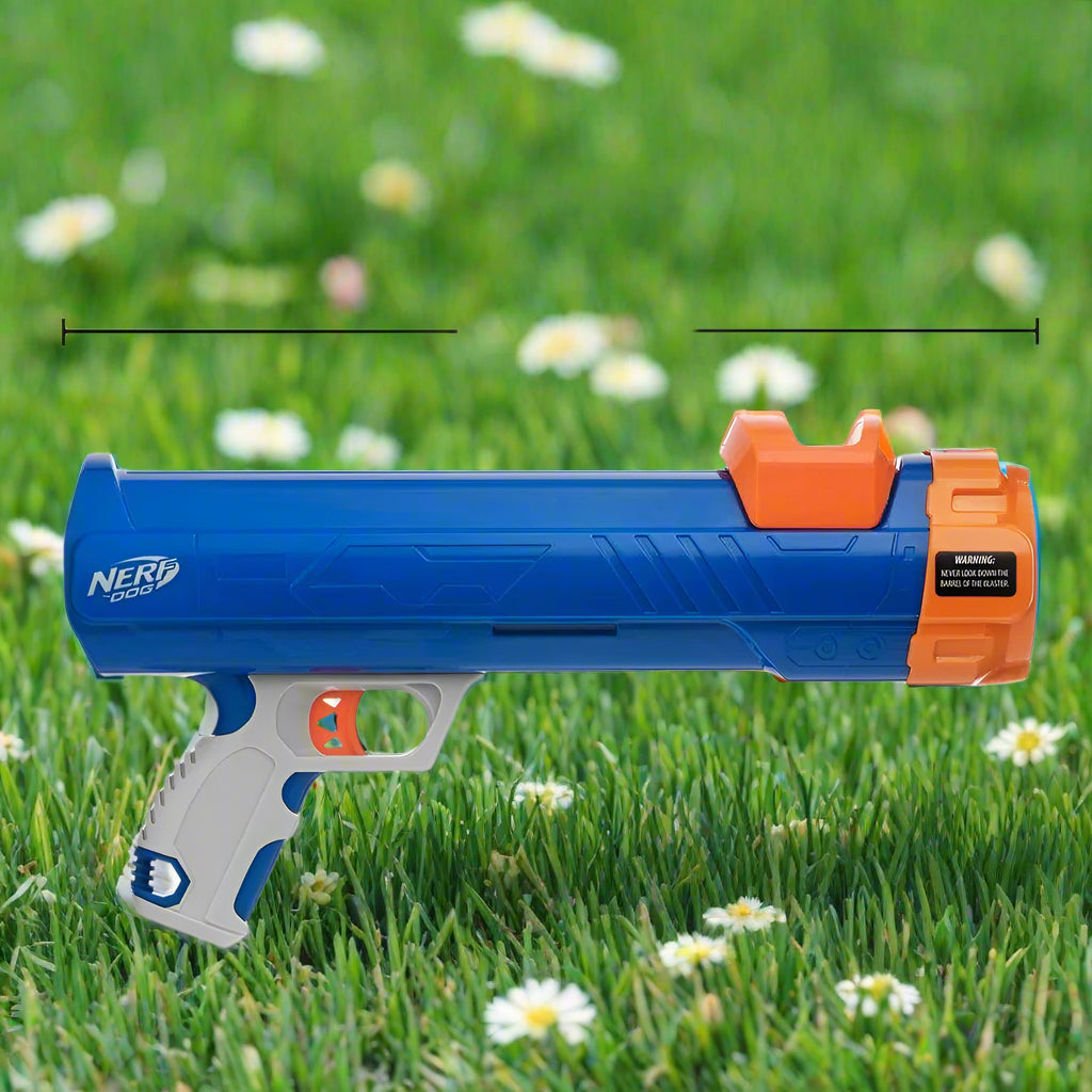 16” Tennis Ball Blaster Dog Toy with 4 Balls - Simply Petastic
