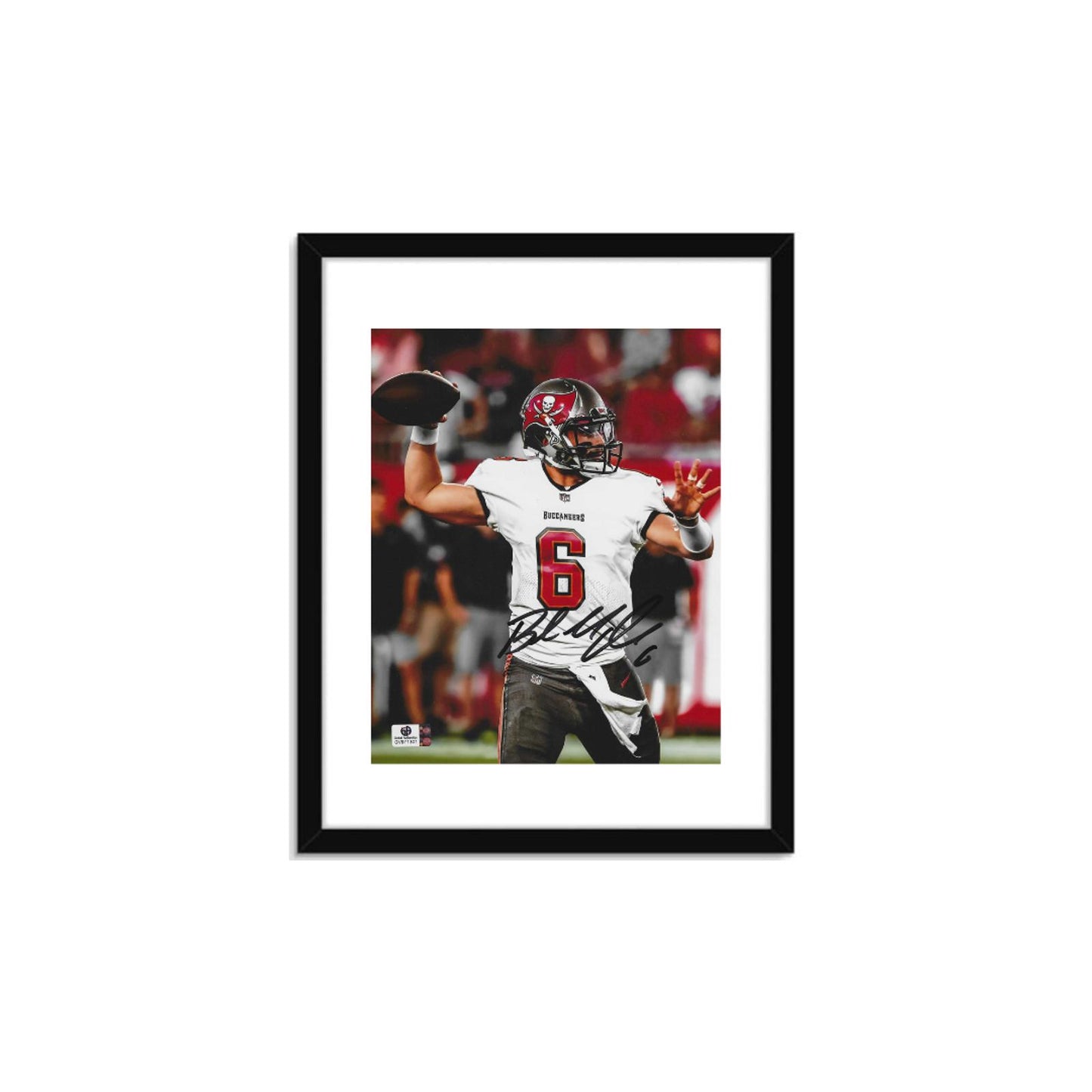 Baker Mayfield Tampa Bay Buccaneers Autographed 8x10 Photo Art Print No Frame