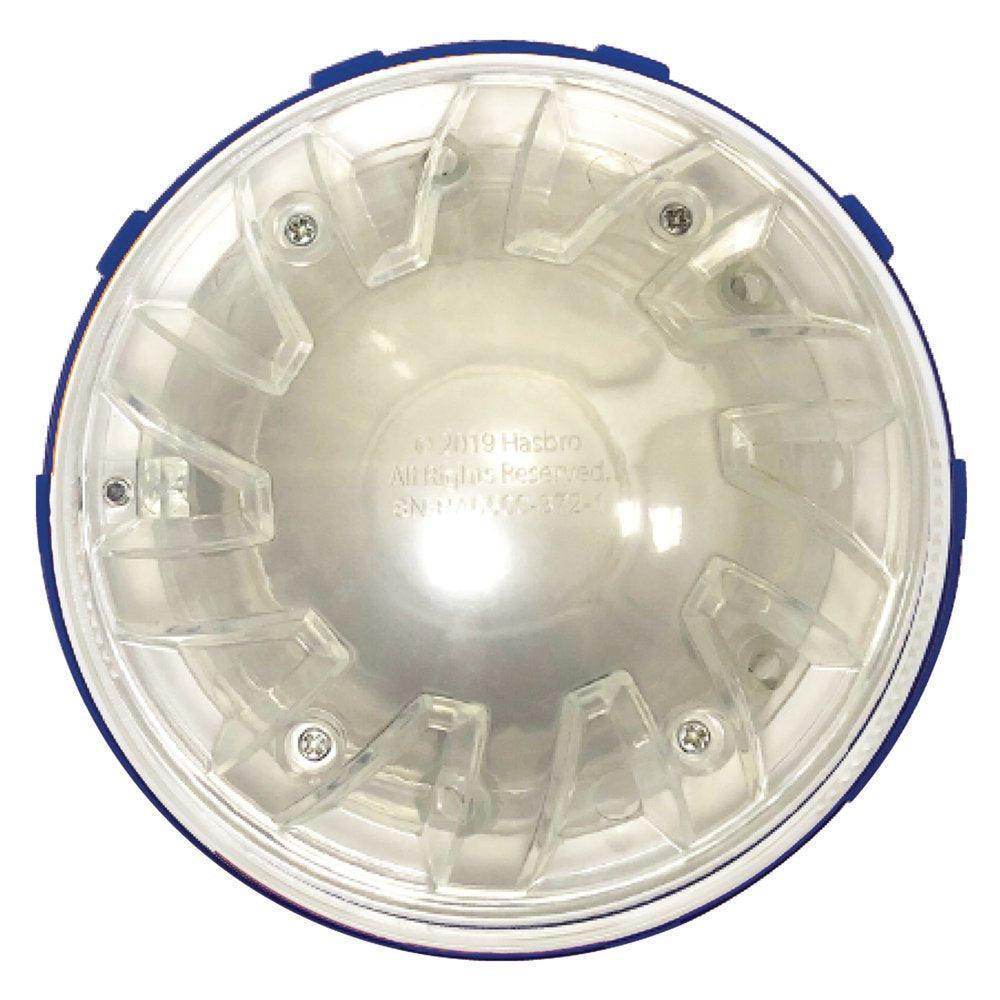 Puzzle Treat Ball 3.5” Slow Feeder Dog Toy for Small & Medium Dogs, Clear & Blue - Simply Petastic