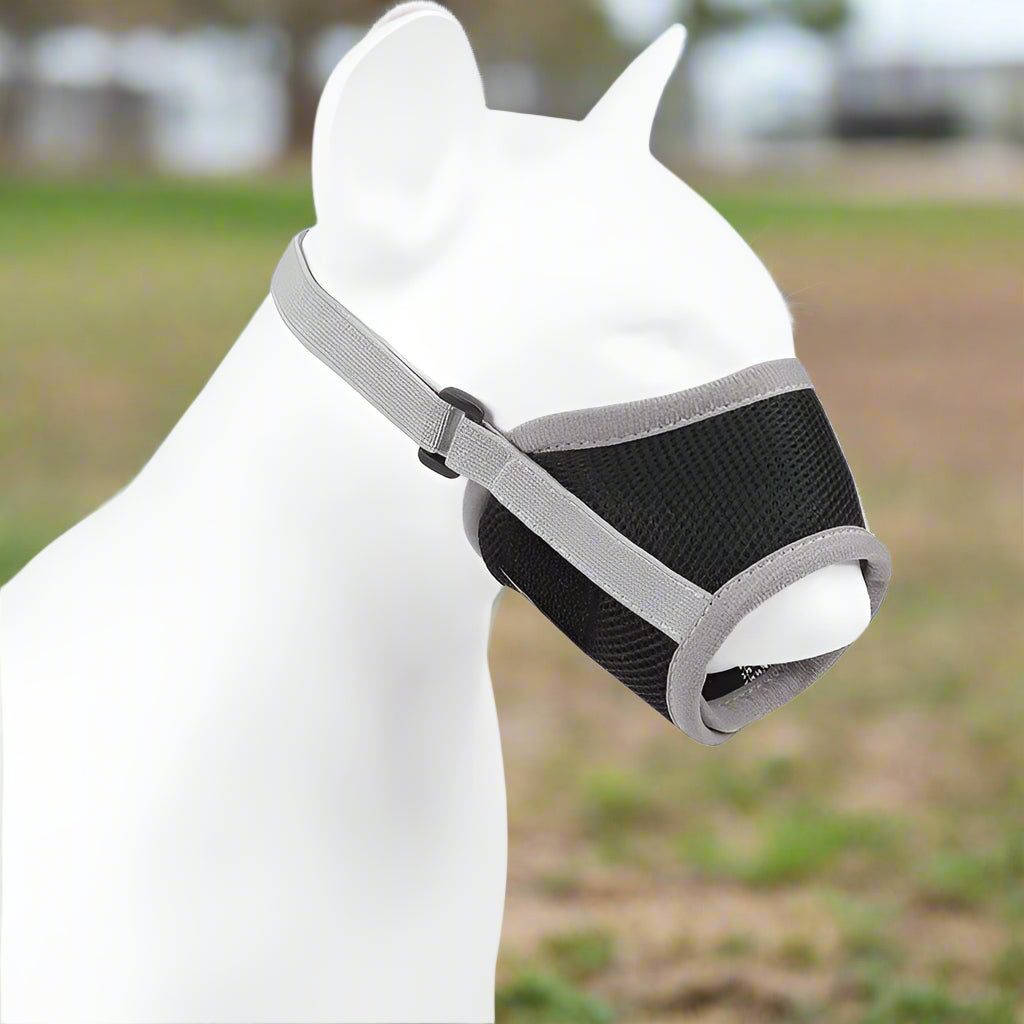 Breathable Durable Soft non Binding Safe Adjustable Dog Muzzle Cruelty Free Canine