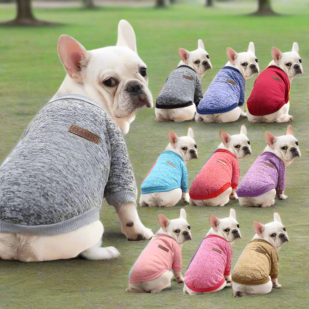 Winter Knitted Dog Pullover Sweater - Simply Petastic