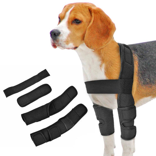 Dog Knee Brace Injuries Leg Brace Surgical Joint Wrap Dog Wounds Heals Canine Front Leg Arthritis Prevents Dogs Medical Supplies - Simply Petastic