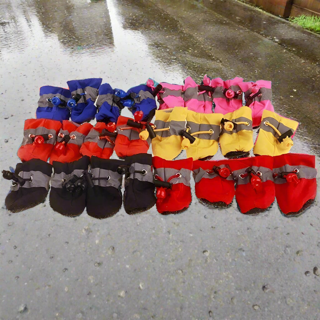 Waterproof Pet Dog Shoes Anti-slip Rain Boots - Simply Petastic