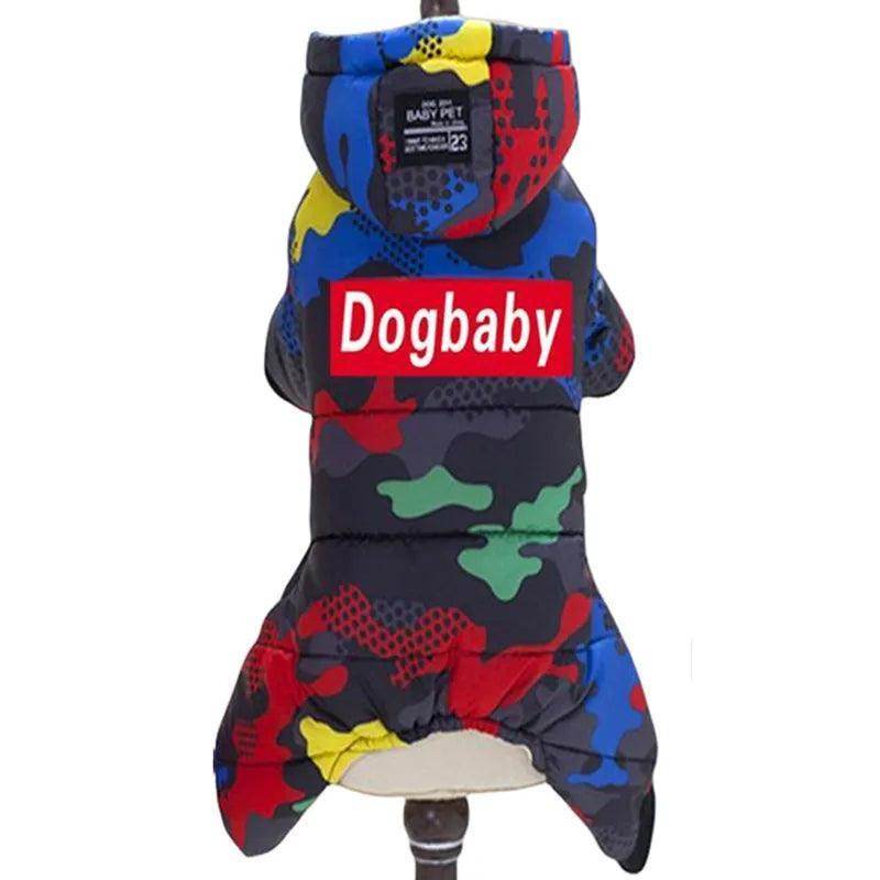 Dog Jumpsuit Thicken Warm Winter Dog Clothes for Small Dogs - Simply Petastic