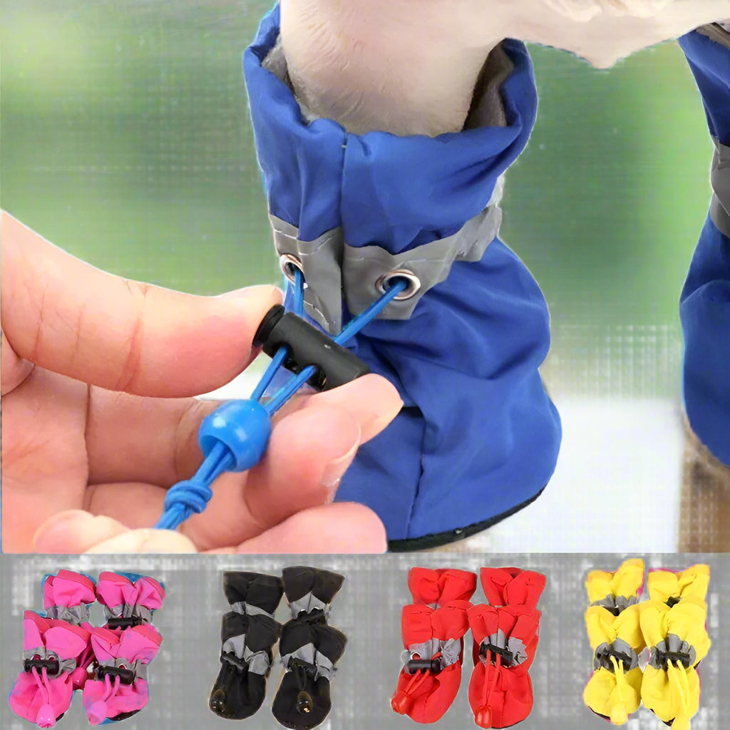 Waterproof Pet Dog Shoes Anti-slip Rain Boots - Simply Petastic