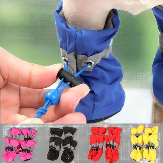 Waterproof Pet Dog Shoes Anti-slip Rain Boots - Simply Petastic