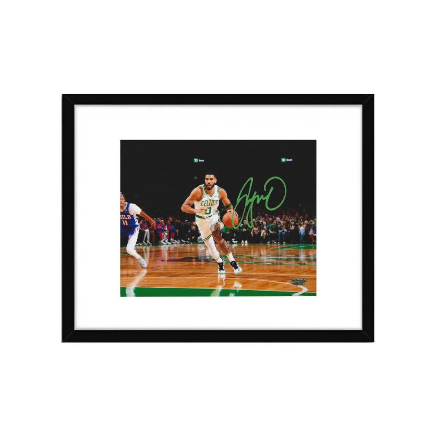 Jayson Tatum Boston Celtics autographed 8x10 Art Print No Frame