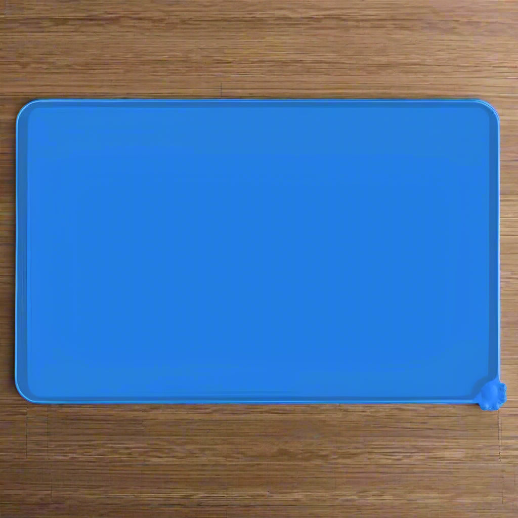 Anti-Slip Soft Silicone Dishwasher Safe Food Water Bowl Mat - Simply Petastic