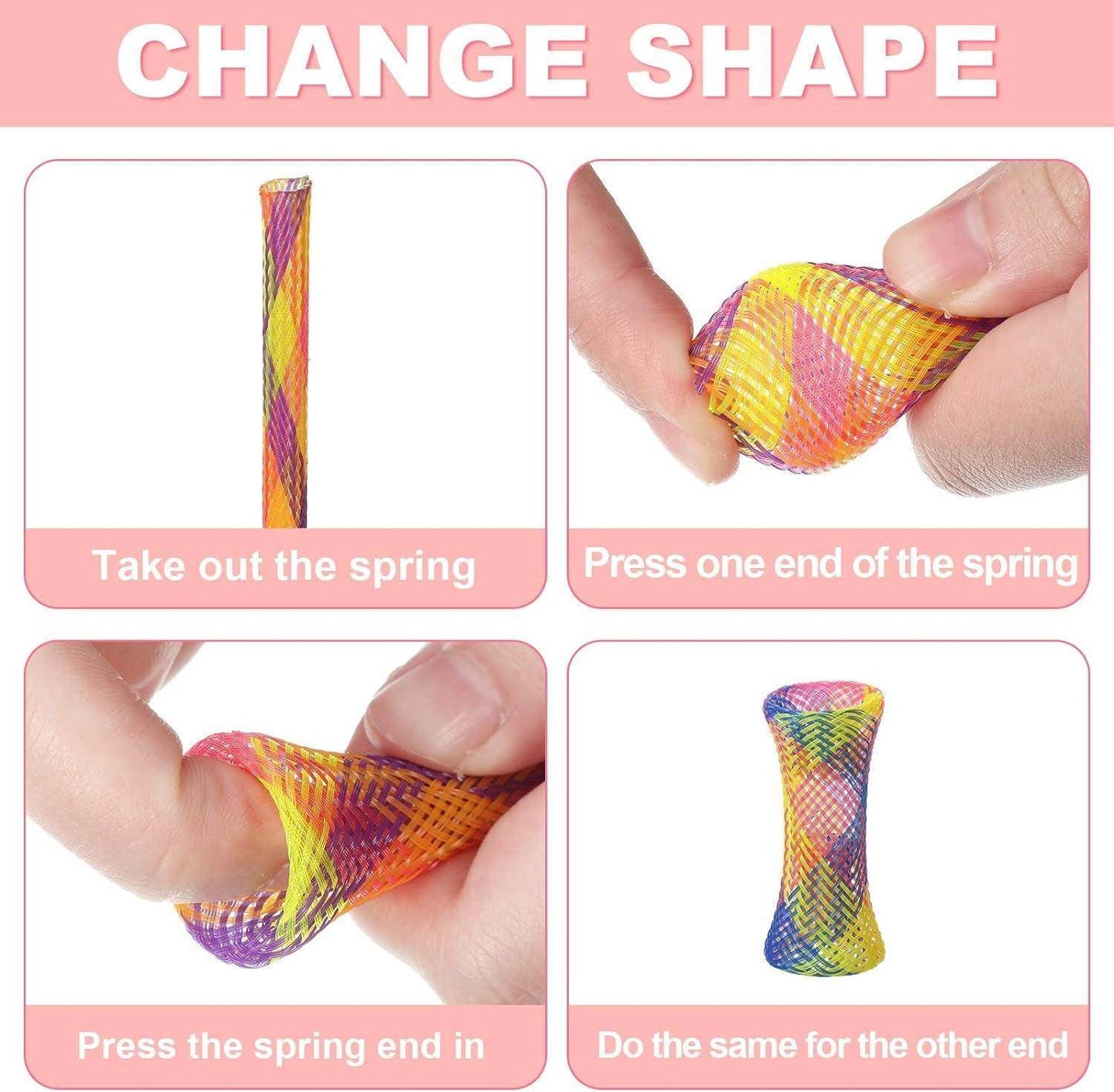 Colorful Cat Spring Toys for Interactive Play 60pc - Simply Petastic
