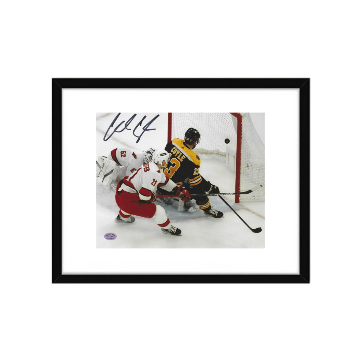 Charlie Coyle Boston Bruins Autographed 8x10 Photo Art Print No Frame