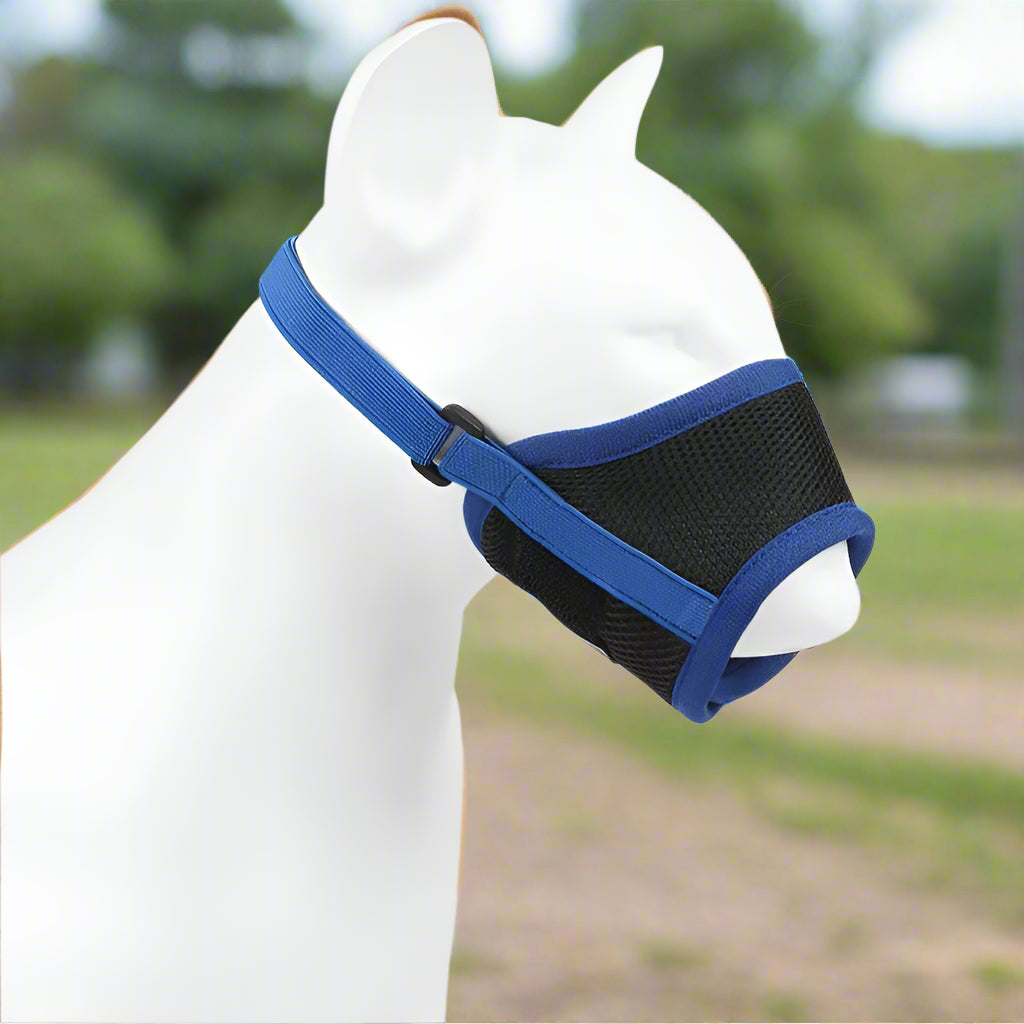 Breathable Durable Soft non Binding Safe Adjustable Dog Muzzle Cruelty Free Canine