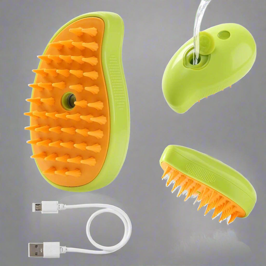 Cool Vape Pet Soft Hair Removing Massaging Cleaning Brush - Simply Petastic