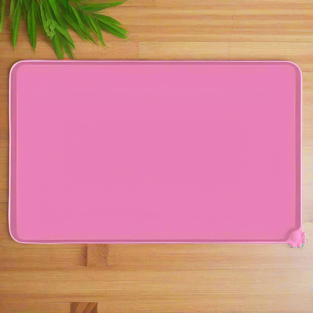 Anti-Slip Soft Silicone Dishwasher Safe Food Water Bowl Mat - Simply Petastic