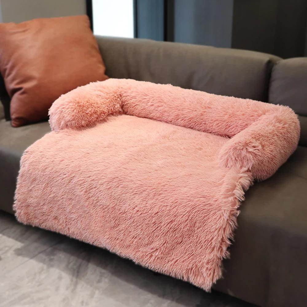 Faux Fur Ultra Memory Foam Furniture Bed - Simply Petastic