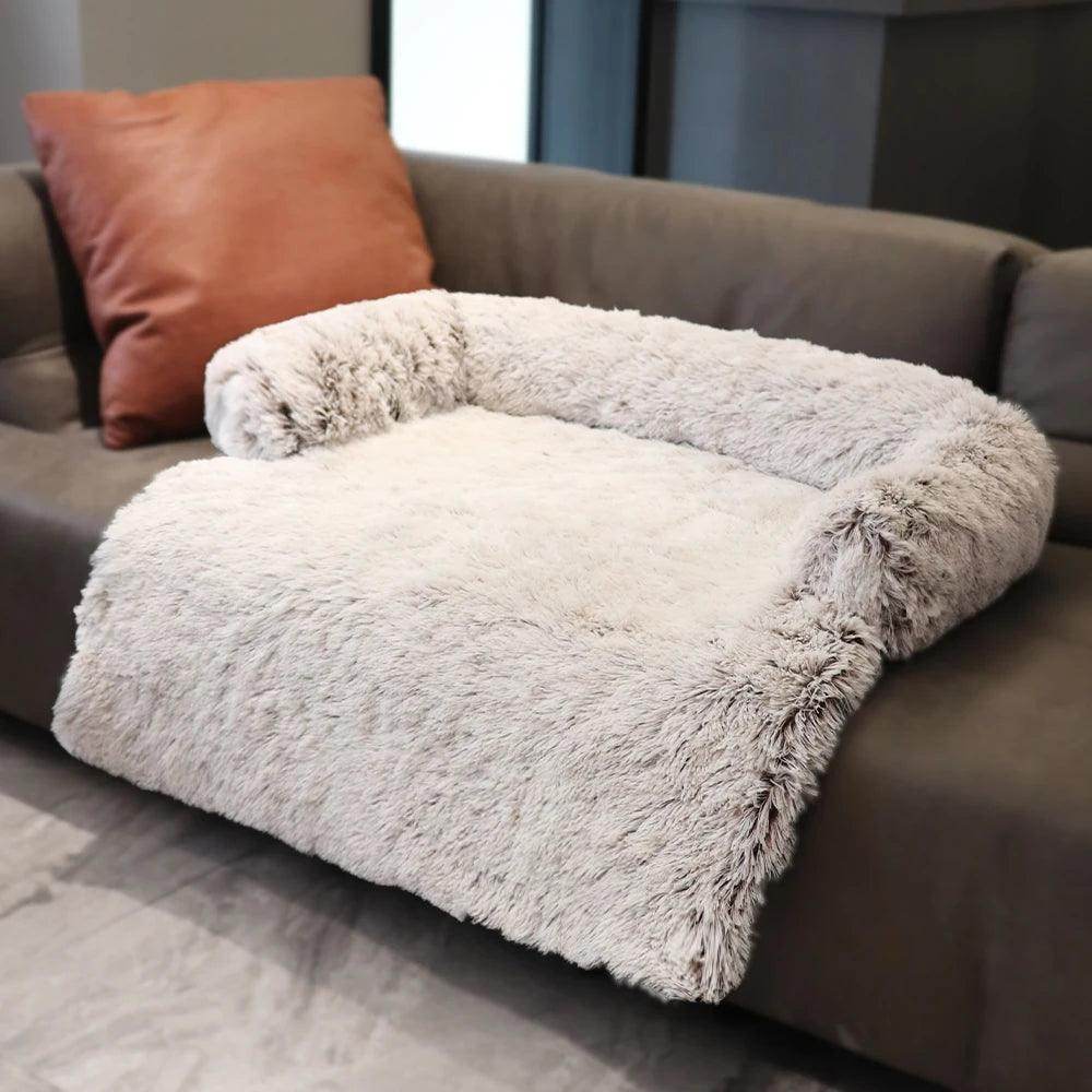 Faux Fur Ultra Memory Foam Furniture Bed - Simply Petastic