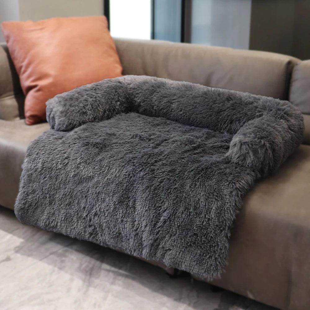 Faux Fur Ultra Memory Foam Furniture Bed - Simply Petastic