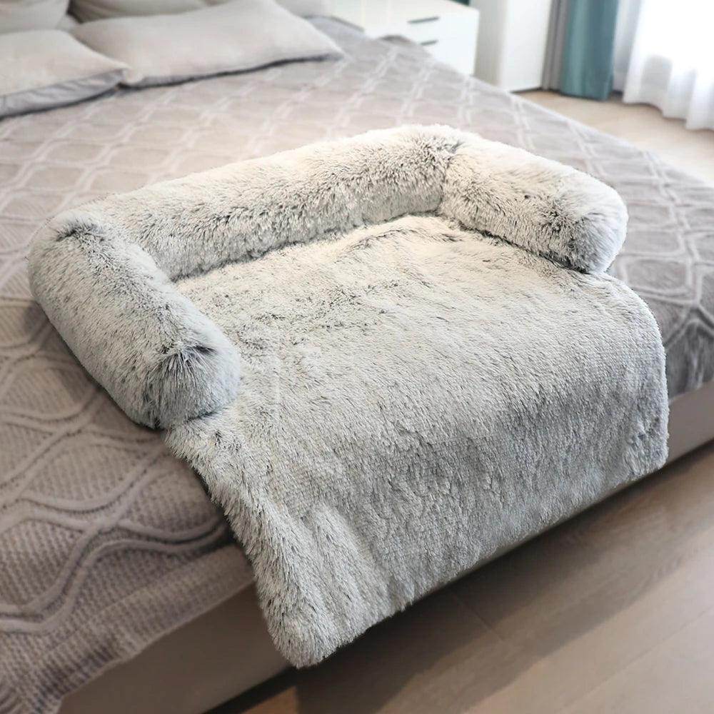 Faux Fur Ultra Memory Foam Furniture Bed - Simply Petastic
