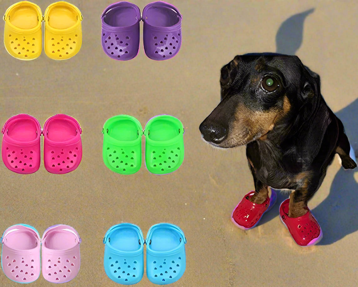 Clog Style Rubber Dog Shoes - Simply Petastic