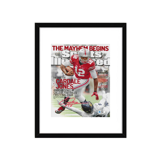Cardale Jones Signed 8x10 Photo OSU Art Print W/ Frame