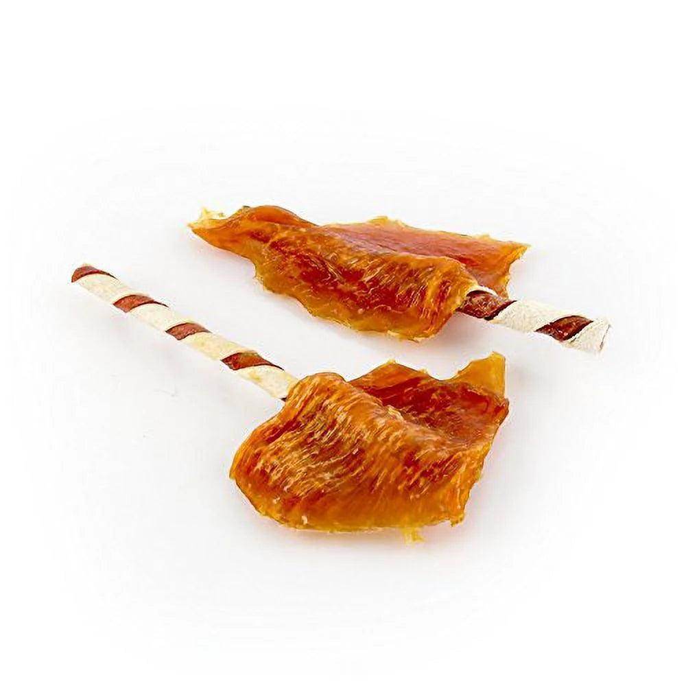 Triple Flavor Wings, Made with Real Meat, Treats for Dogs, 8 Oz - Simply Petastic