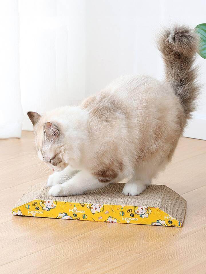Eco-Friendly Cardboard Scratch Pad Cat Toy - Simply Petastic