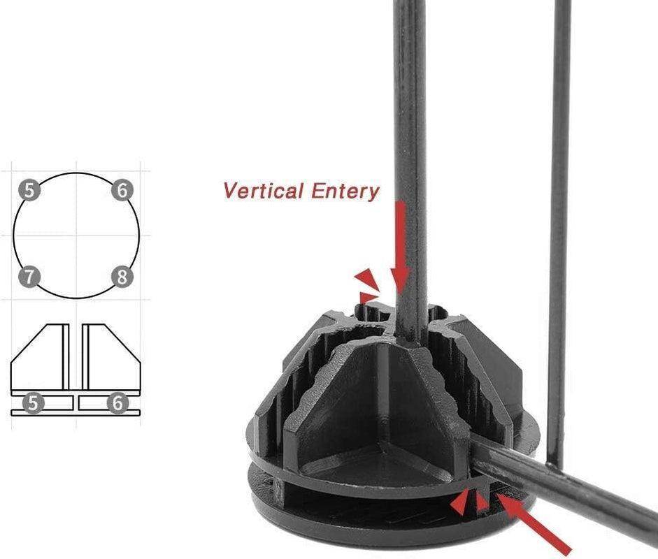 Pet Playpen, Small Animals Supplies, 12 Panels Exercise Playpens Cage, Grids Portable Yard Fence Indoor, Ideal for Guinea Pigs, Puppy Pet Products, DIY Metal Yard Fence, 14" × 14" Black - Simply Petastic