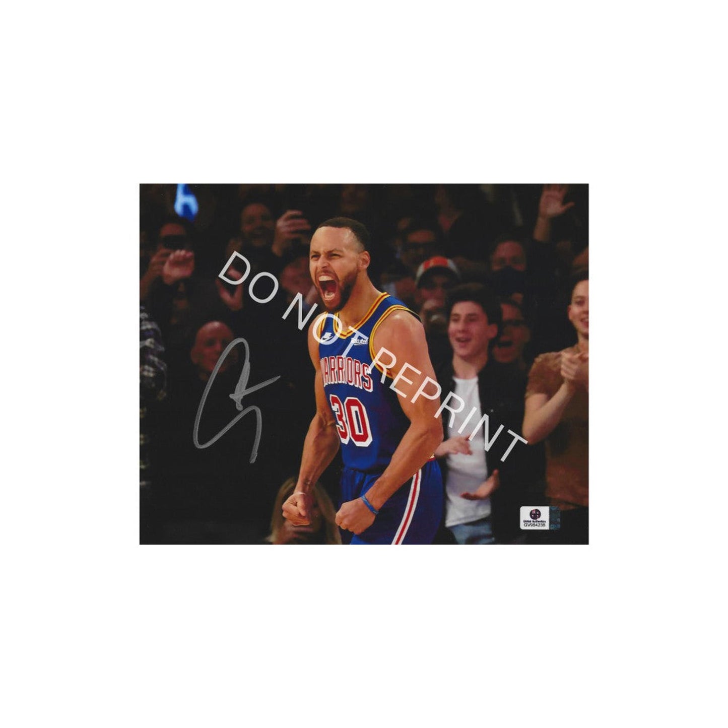 Stephen Curry Golden State Warriors Autographed 8x10 Photo Art Print W/ Frame