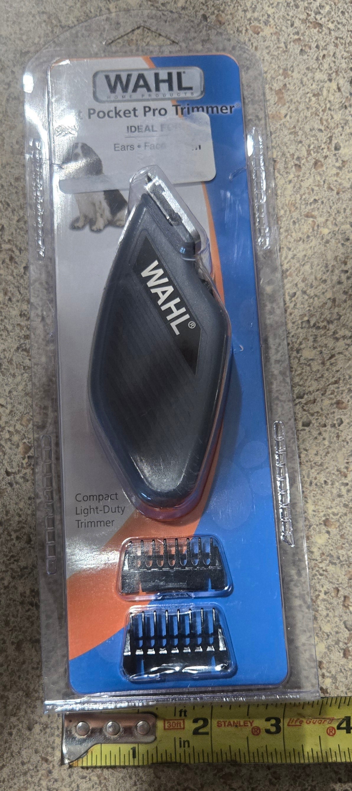 Wahl Pocket Pro Compact Trimmer for Touching Up Around Dogs and Cats Eyes, Ears, and Paws 9961-900