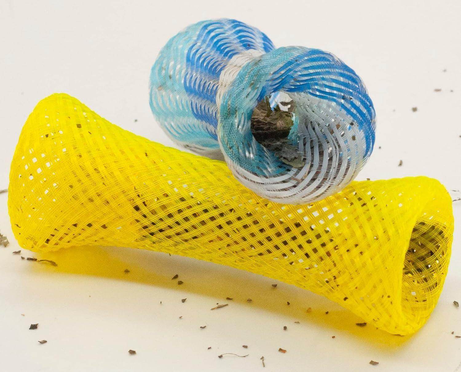 49PCS Cat Spring Toy for Kitten Catnip Bag Mesh Tubes Spring Cat Toy Bulk for Indoor Cats Kitty - Simply Petastic