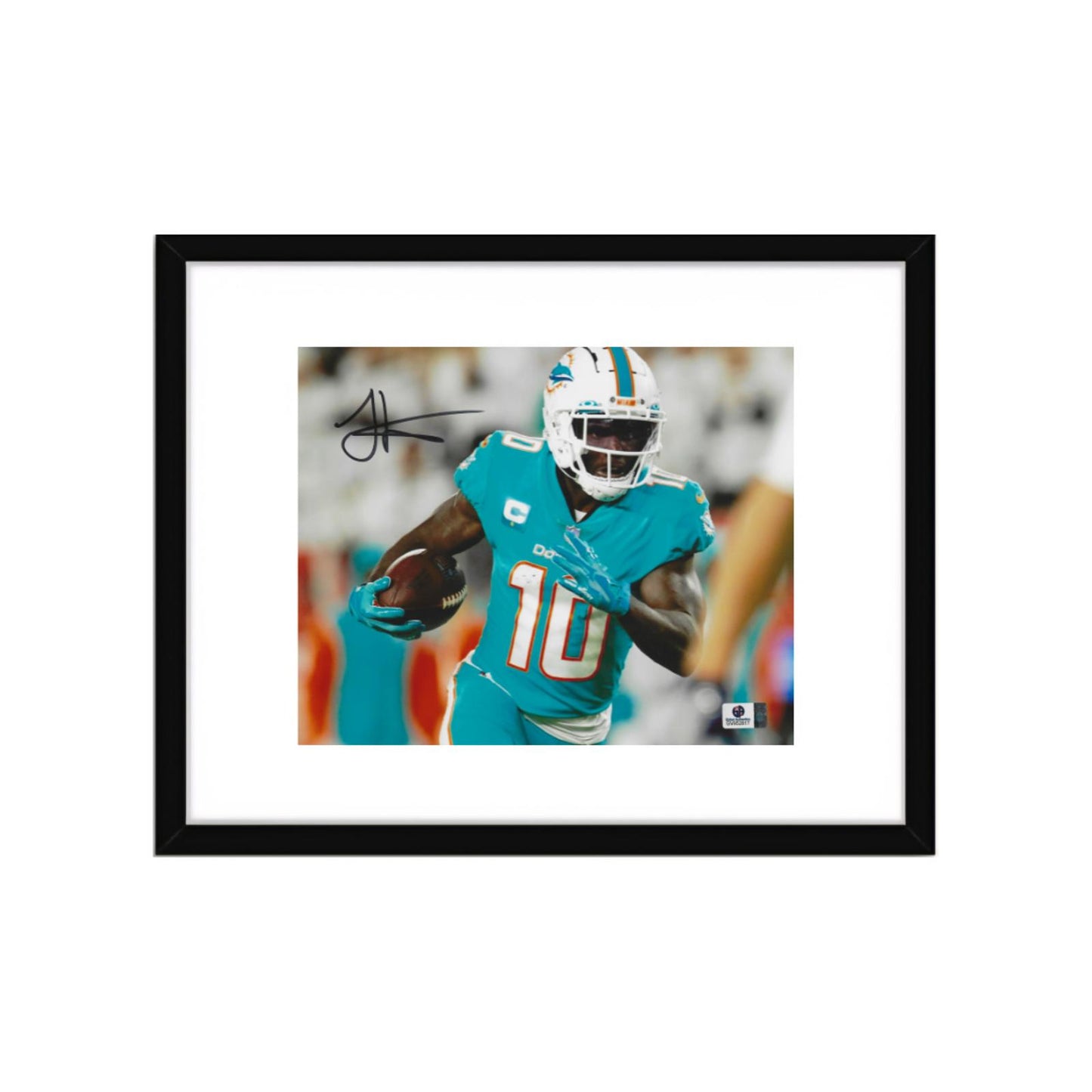 Tyreek Hill Miami Dolphins Autographed 8x10 Photo Art Print   No Frame A