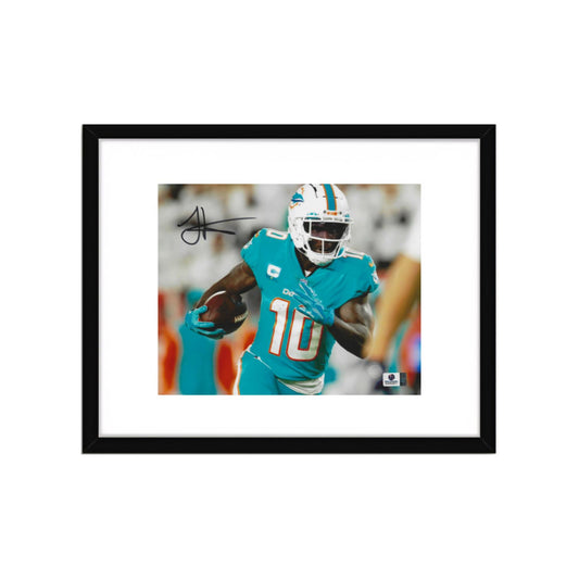 Tyreek Hill Miami Dolphins Autographed 8x10 Photo Art Print   No Frame A