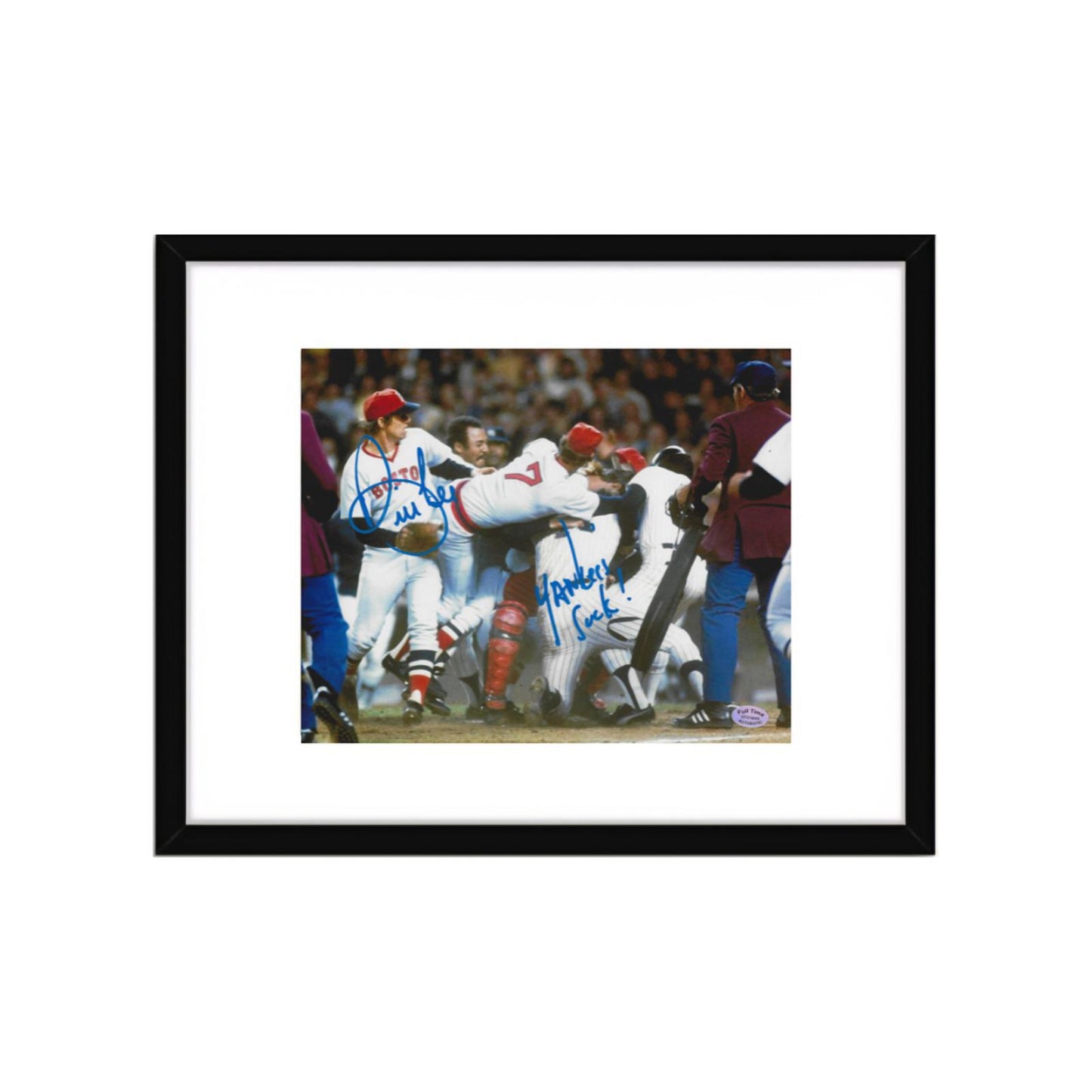 Bill Lee Boston Red Sox Autographed 8x10 Photo Art Print   No Frame