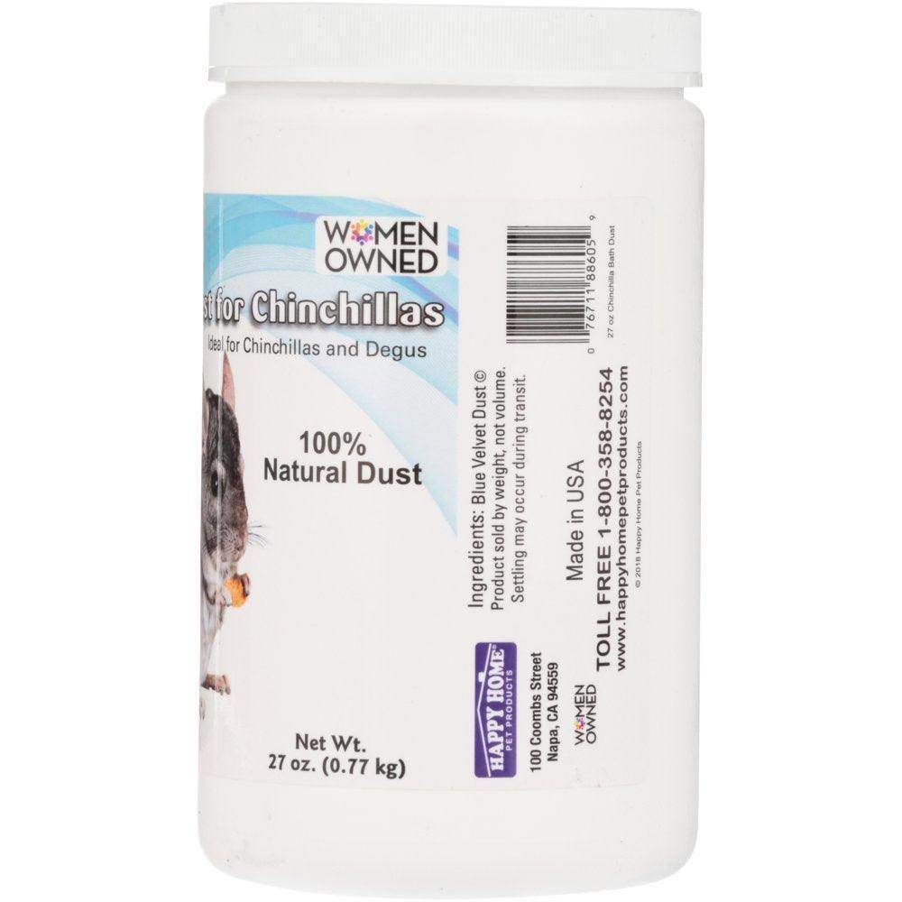 Chinchilla Bathing Dust, Small Animal Habitats, 27 Oz - Simply Petastic