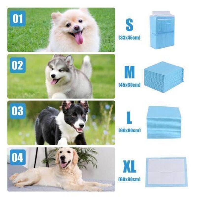 100PCS XL Dog Pads PEE Puppy Training Underpads House Ultra Heavy US - Simply Petastic