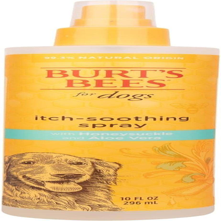 Natural Itch Soothing Spray with Honeysuckle | Best Anti-Itch Spray for Dogs with Itchy Skin | Cruelty Free, Sulfate & Paraben Free - Made in the USA, 10 Oz - Simply Petastic