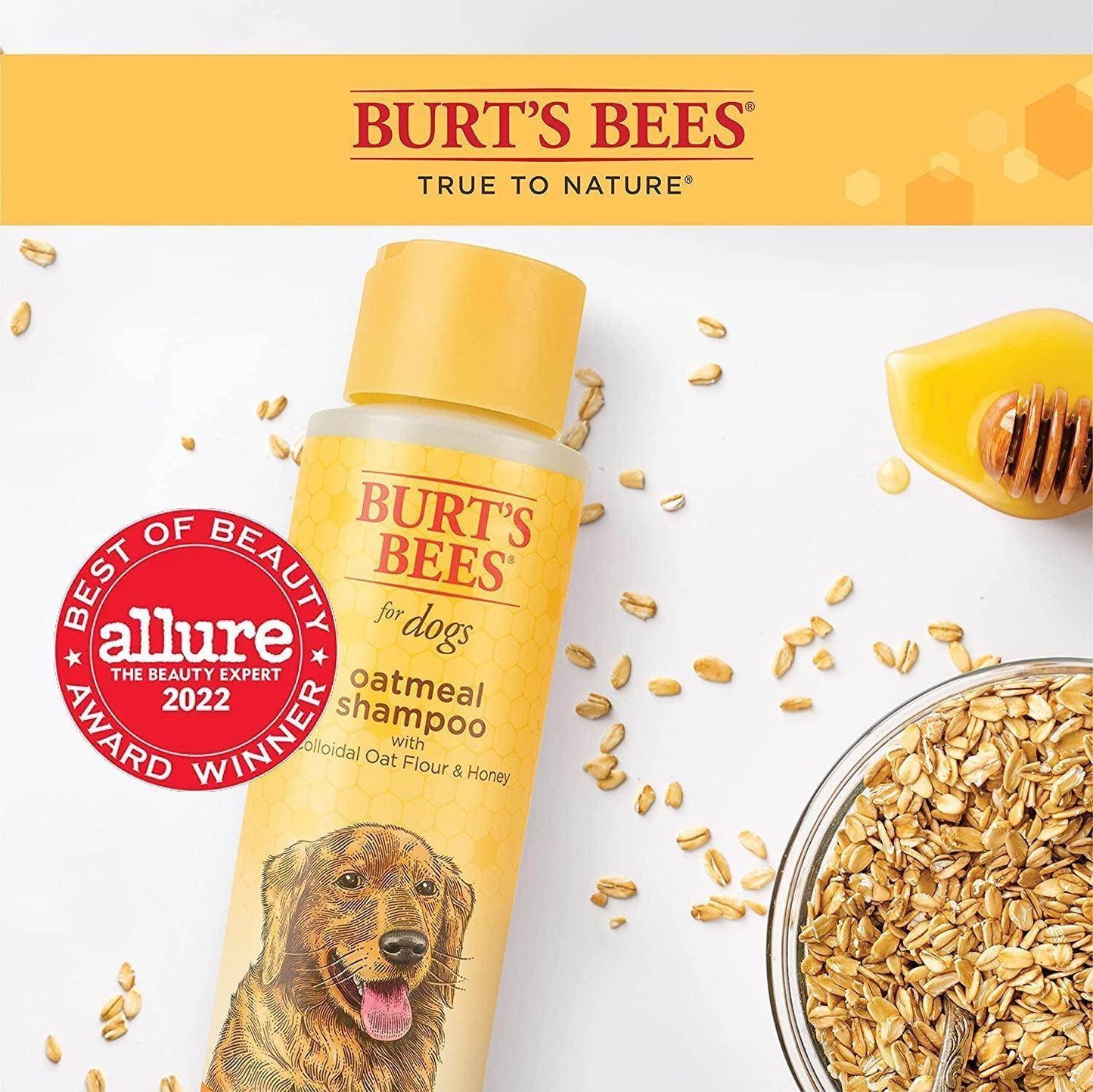 Burt's Bees Oatmeal Dog Shampoo: Colloidal Oat Flour & Honey - Simply Petastic