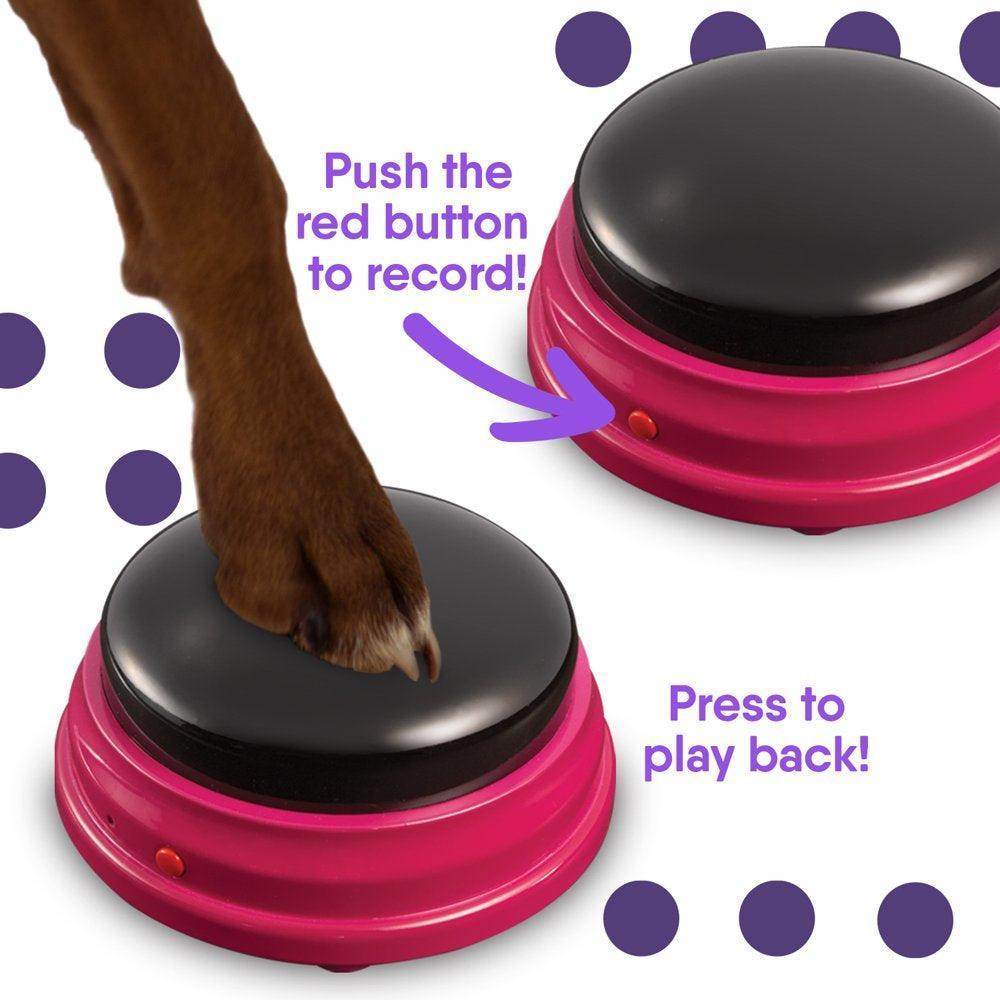 Talking Pet Starter Set - 4 Recordable Buttons for Dog Communication, Talking Dog Buttons - Simply Petastic
