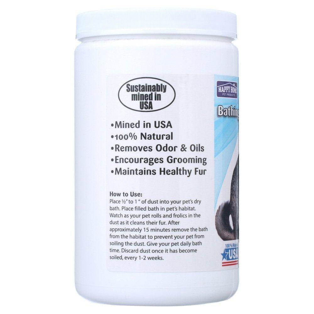 Chinchilla Bathing Dust, Small Animal Habitats, 27 Oz - Simply Petastic