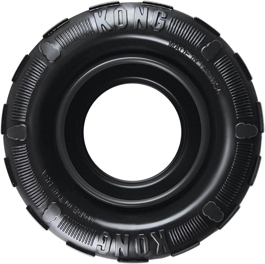- Tires - Durable Rubber Chew Toy and Treat Dispenser for Power Chewers - for Medium/Large Dogs - Simply Petastic