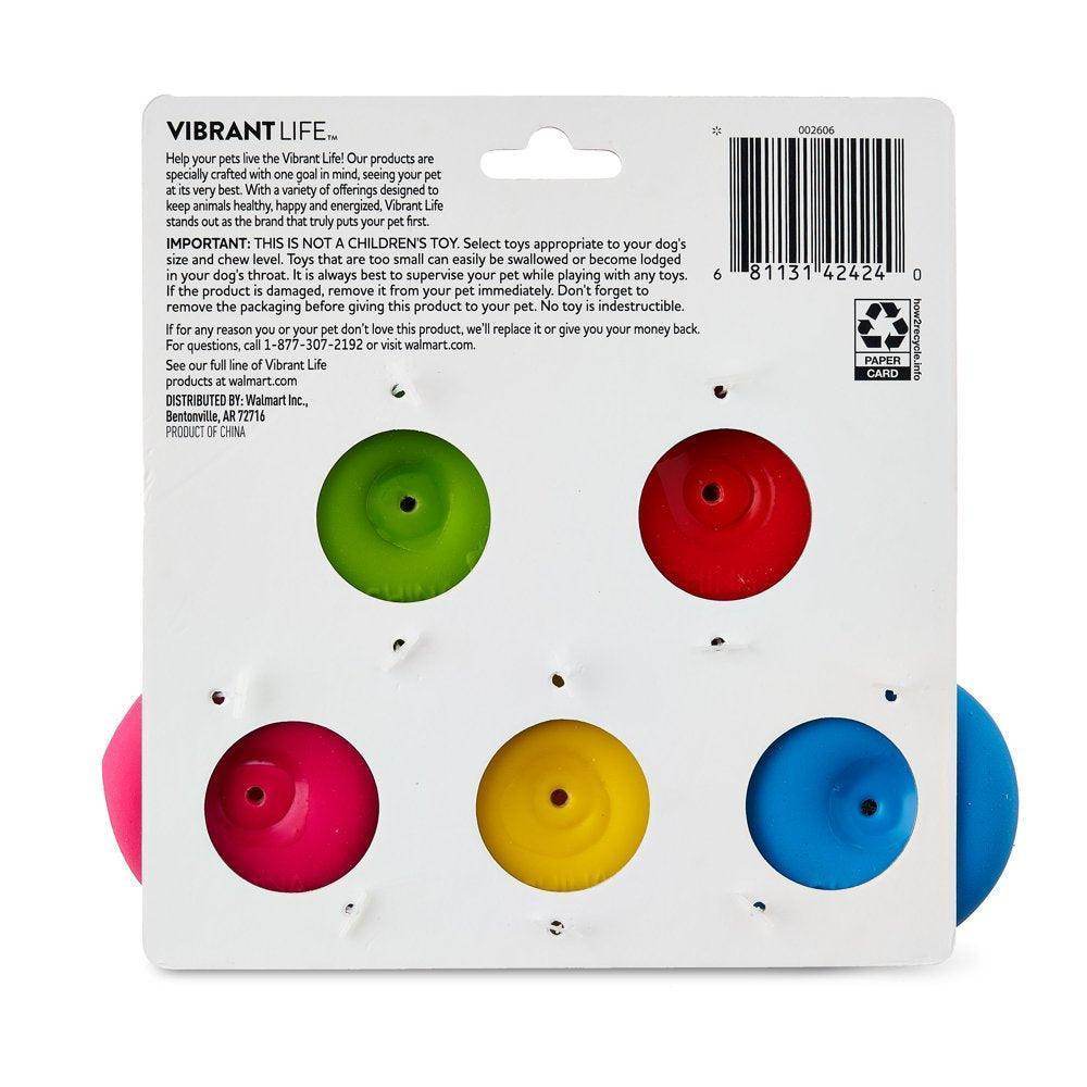 Playful Buddy Dog Toys, Emoticon, Extra Small, 5 Count - Simply Petastic