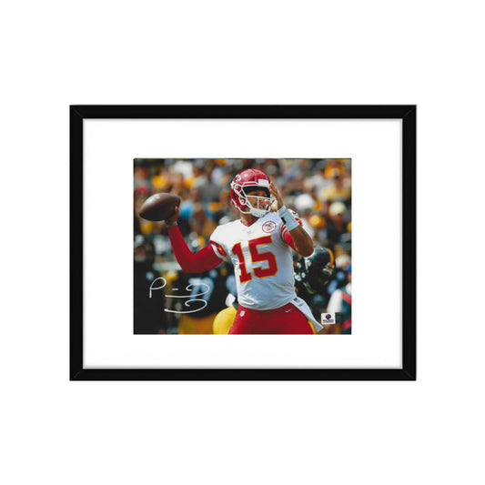 Patrick Mahomes Kansas City Chiefs Autographed 8x10 Photo Art Print B