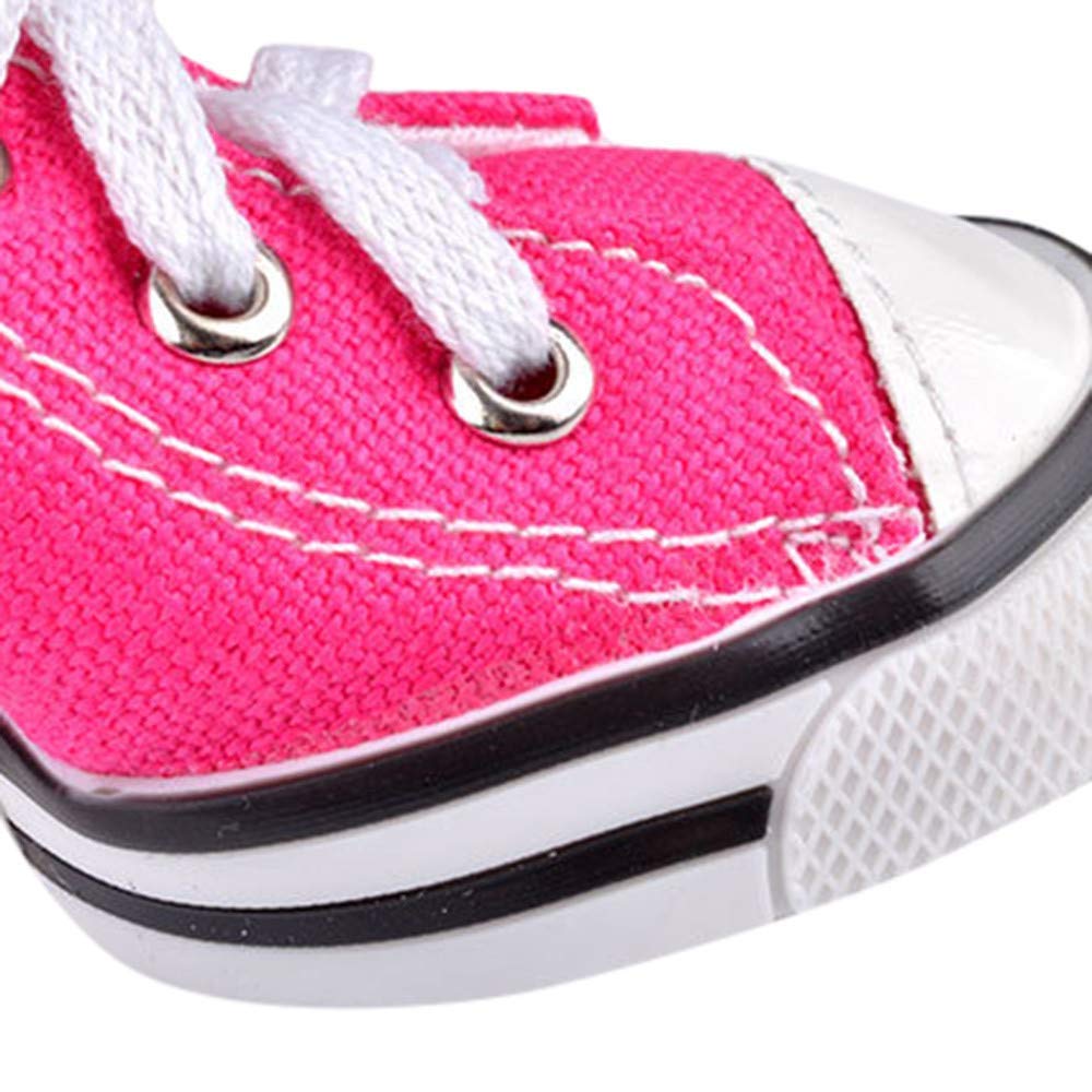 4 Pcs Pet Dog Puppy Canvas Sport Shoes, Sneaker Boots, Outdoor Nonslip Causal Shoes