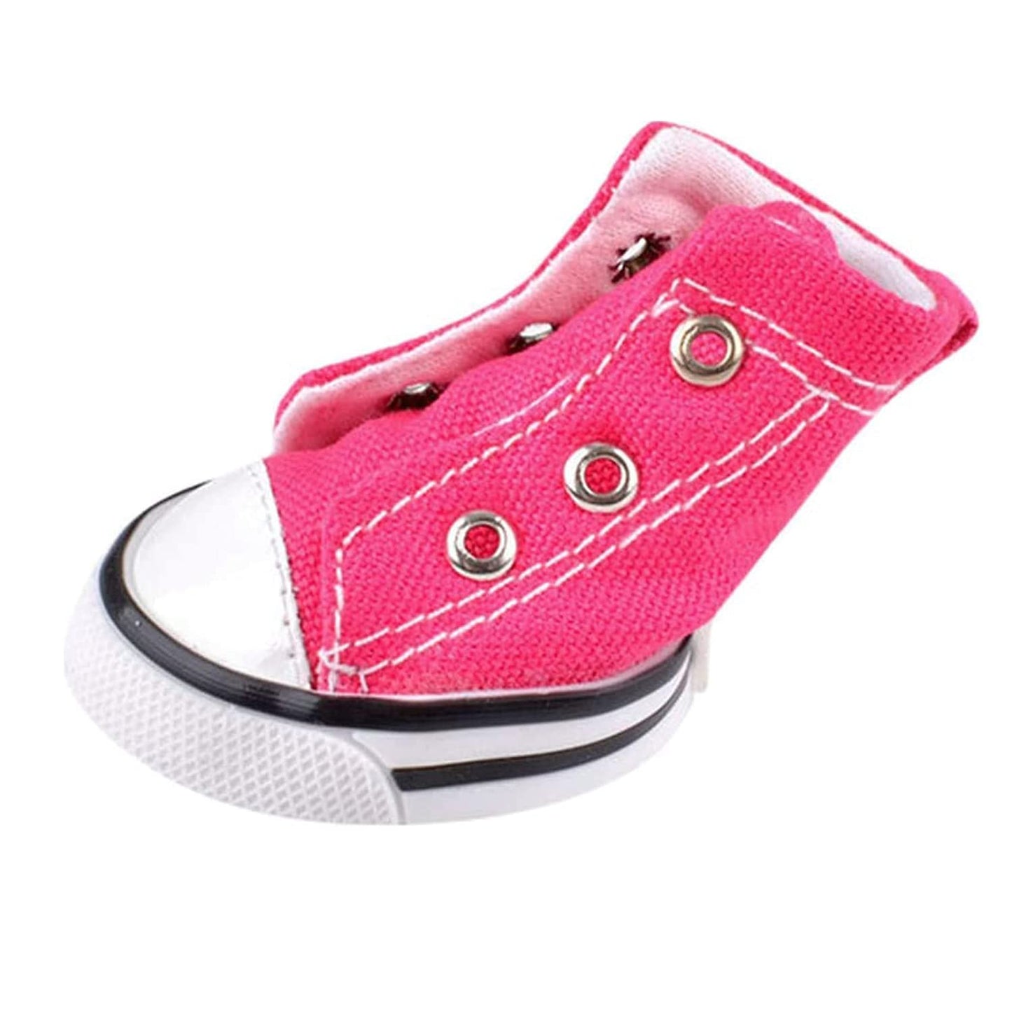 4 Pcs Pet Dog Puppy Canvas Sport Shoes, Sneaker Boots, Outdoor Nonslip Causal Shoes