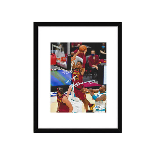 ISAAC OKORO Cleveland Cavaliers SIGNED 8X10 PHOTO Art Print W/ Frame