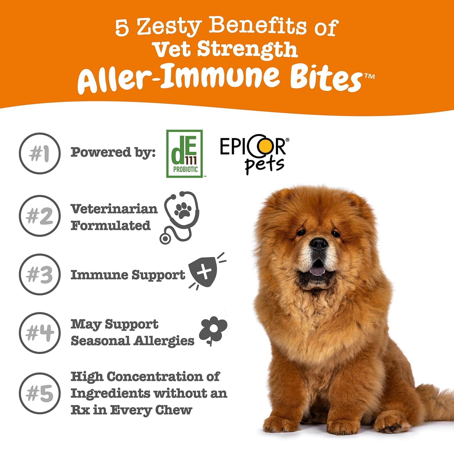 Zesty Paws Dog Allergy Relief - Anti Itch Supplement - Omega 3 Probiotics for Dogs - Digestive Health - Soft Chews for Skin & Seasonal Allergies - with Epicor Pets - Lamb - 90 Count - Simply Petastic