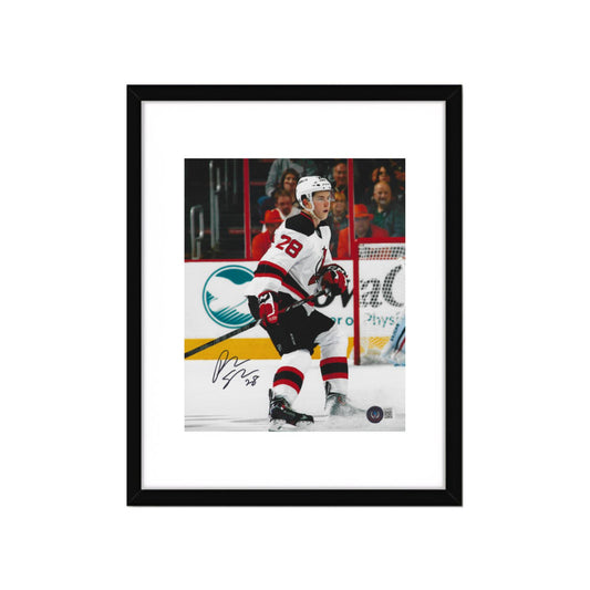 Damon Severson New Jersey Devils Autographed 8x10 Photo Art Print   No Frame